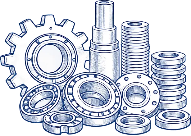 concrete equipment spare parts